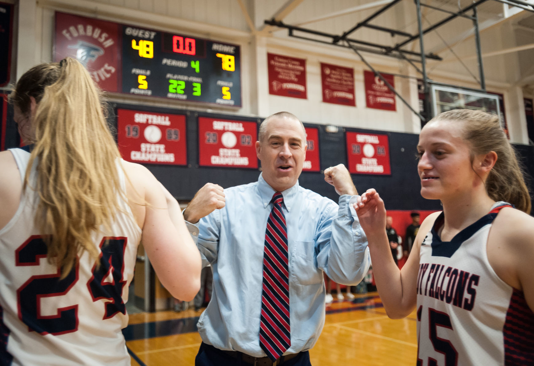 Forbush Surry Central Girls Basketball